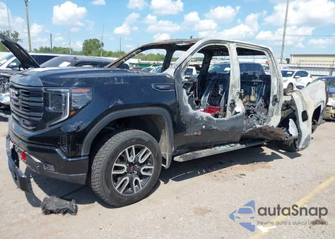 2024 GMC Sierra 1500 4Wd Short Box At4 from USA, damaged, VIN 1GTUUEE87RZ101787